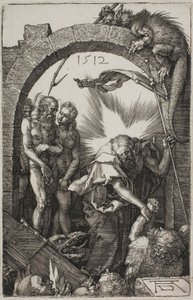 Descenso a los Infiernos; Cristo en el Limbo, de La Pasión Grabada de Albrecht Dürer