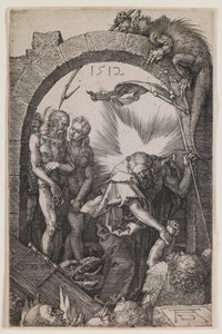Harrowing of Hell, de la serie “La Pasión Grabada” de Albrecht Dürer