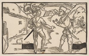 Heauton Timouroumenos, de Las Comedias de Terencio, reimpresión del siglo XIX de Albrecht Dürer