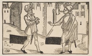 Hecyra, de La comedia de Terencio, reimpresión del siglo XIX de Albrecht Dürer