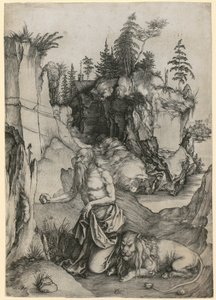San Jerónimo en el desierto
