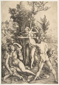 Hércules en la encrucijada de Albrecht Dürer
