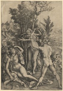 Hércules en la encrucijada de Albrecht Dürer