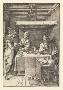 Herodías con la cabeza de Juan el Bautista de Albrecht Dürer
