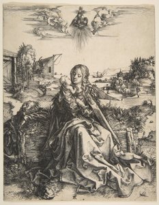 Sagrada Familia con una libélula de Albrecht Dürer