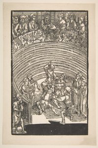 Ilustración de La Comedia de Terencio, reimpresión del siglo XIX de Albrecht Dürer