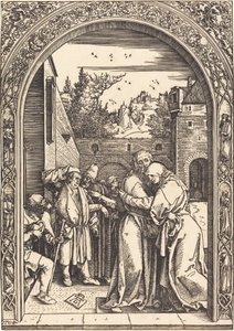 Joaquín y Ana en la Puerta Dorada, 1504