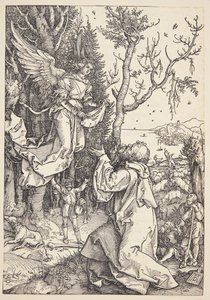 Joaquín y el ángel de Albrecht Dürer