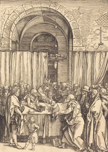La ofrenda de Joaquín rechazada, c. 1504-1505 de Albrecht Dürer