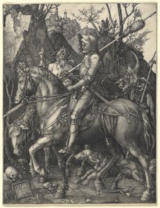 El caballero, la Muerte y el Diablo de Albrecht Dürer
