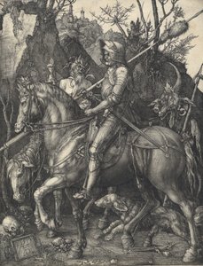 Caballero, Muerte y Diablo, 1513 de Albrecht Dürer