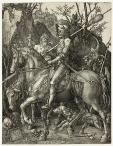 Caballero, Muerte y el Diablo de Albrecht Dürer