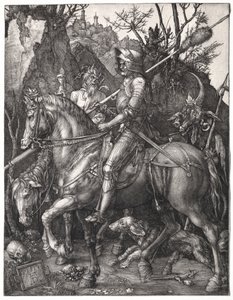 Caballero, Muerte y el Diablo de Albrecht Dürer