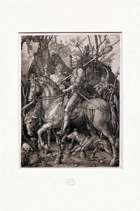 El caballero, la muerte y el diablo de Albrecht Dürer