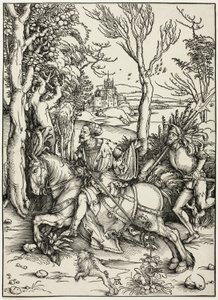 Caballero y Lansquenete de Albrecht Dürer