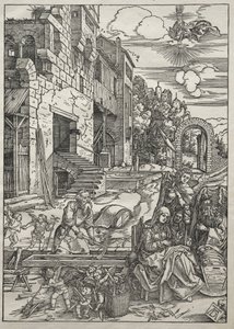 Vida de la Virgen: El descanso en Egipto de Albrecht Dürer