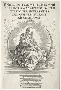 Vida de la Virgen: Página de título de Albrecht Dürer