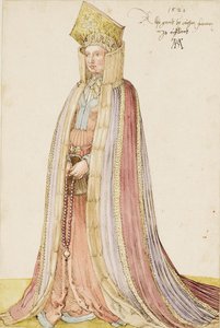 Dama livonia, 1521 de Albrecht Dürer