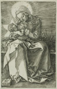 Madonna amamantando de Albrecht Dürer
