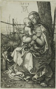 Madonna junto al árbol de Albrecht Dürer