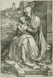 Madonna junto al muro