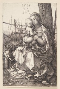 Madonna amamantando de Albrecht Dürer