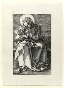 La Madonna amamantando al Niño, 1519 de Albrecht Dürer