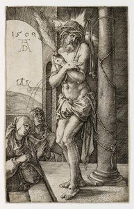 Hombre de dolores de Albrecht Dürer