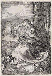 María con la pera de Albrecht Dürer