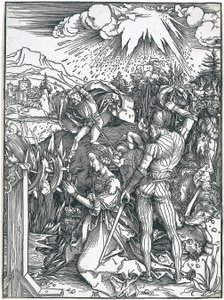 Martirio de Santa Catalina de Albrecht Dürer