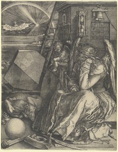 Melancolía I de Albrecht Dürer