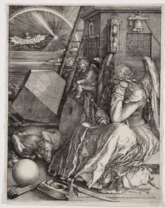 Melancolía I de Albrecht Dürer
