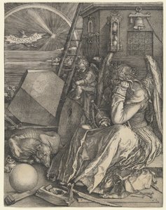 Melancolía I de Albrecht Dürer