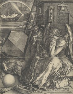 Melancolía I, 1514 de Albrecht Dürer