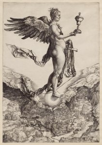Némesis (La gran fortuna) de Albrecht Dürer