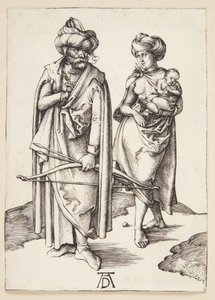 Familia oriental de Albrecht Dürer