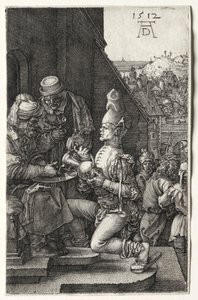 Pilato lavándose las manos de Albrecht Dürer