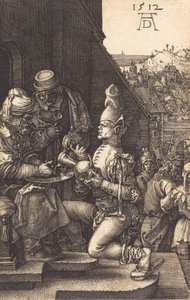 Pilato lavándose las manos, 1512 de Albrecht Dürer