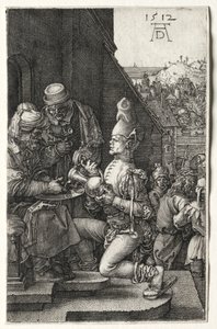 Pilato lavándose las manos, 1512 de Albrecht Dürer