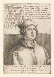 Retrato de Alberto de Maguncia de Albrecht Dürer