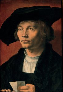 Retrato de Bernhard von Reesen, 1521 de Albrecht Dürer