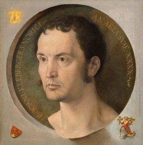 Retrato de Johann Kleeberger, 1526 de Albrecht Dürer