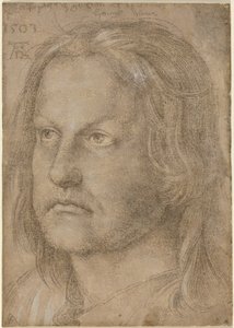 Retrato de un hombre de Albrecht Dürer