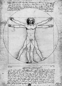Proporciones de la figura humana, c1492, 1936