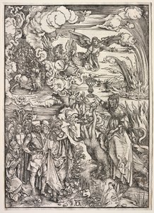Revelación de San Juan: La mujer de Babilonia de Albrecht Dürer