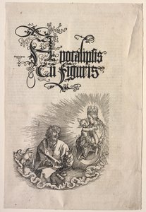Revelación de San Juan: Página de título del Apocalipsis de Albrecht Dürer