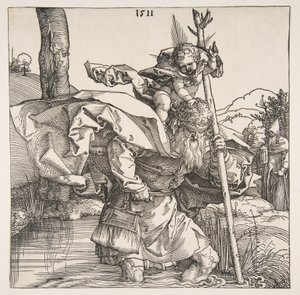San Cristóbal de Albrecht Dürer