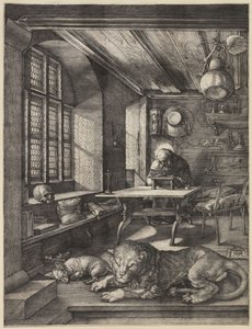 San Jerónimo en su estudio