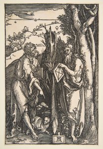 San Juan Bautista y San Onofre de Albrecht Dürer