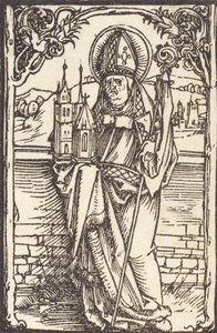 San Wolfgang, c. 1500 de Albrecht Dürer